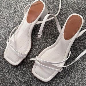 ASOS White Strappy Sandals